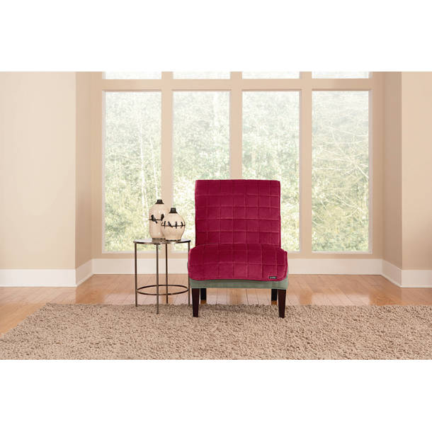 Sure Fit Deluxe Box Cushion Chaise Lounge Slipcover & Reviews Wayfair